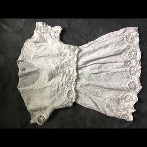 White lacy blouse